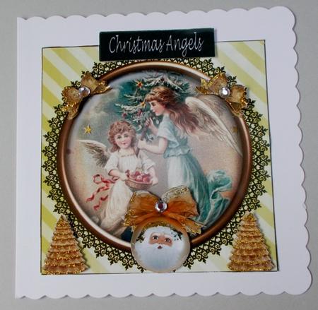 Christmas Angels by Diane  Vermeer