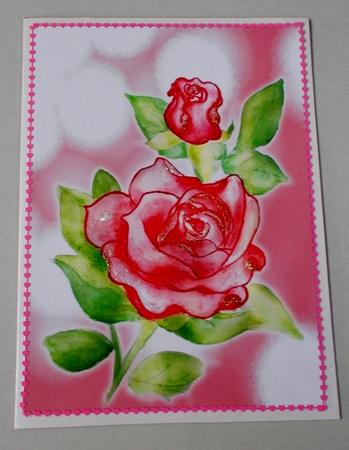 Herbal Garden-roses by Diane  Vermeer