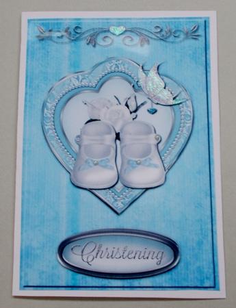 Baby Boy Naming Ceremony A5 Topper by Diane  Vermeer