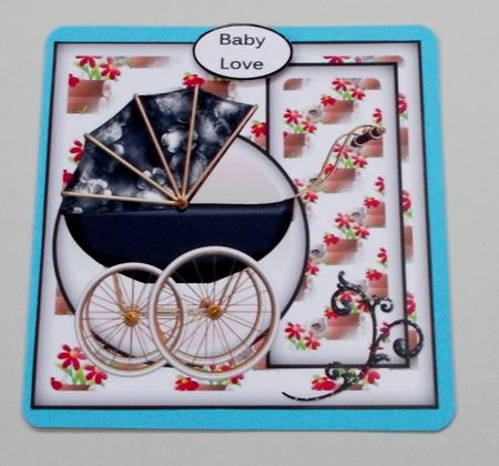 Baby Pram by Diane  Vermeer