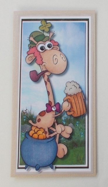D.l. Humorous Male Card  by Diane  Vermeer