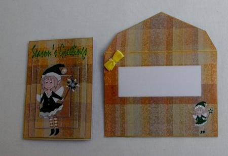 Gift Card 21 and Envelope by Diane  Vermeer