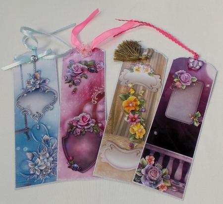Lushious Moments Bookmarks by Diane  Vermeer