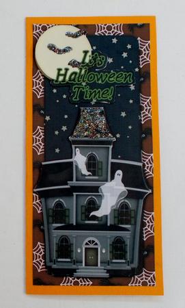 Haunted House Halloween Dl Party Invite by Diane  Vermeer