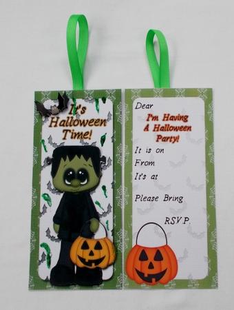 Frankly, It's Halloween Dl Party Invite by Diane  Vermeer
