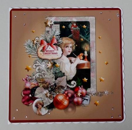 Christmas Thinking of You 3 by Diane  Vermeer