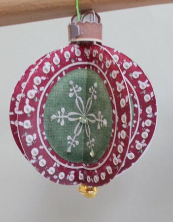 Easy Christmas Ornament #1 by Diane  Vermeer