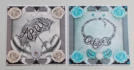 Color Birthstone 12 Sheet Bumper Kit by Diane  Vermeer