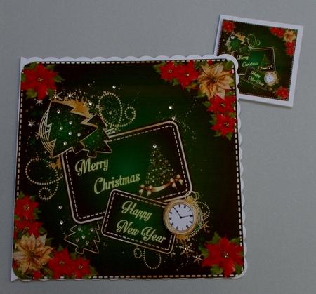 Elegant Green and Gold Christmas by Diane  Vermeer