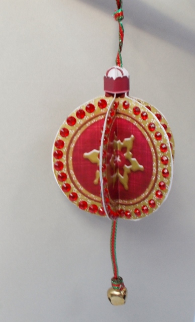 Easy Christmas Ornament #4 by Diane  Vermeer