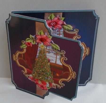 Tree Decorating Single Fold Card by Diane  Vermeer