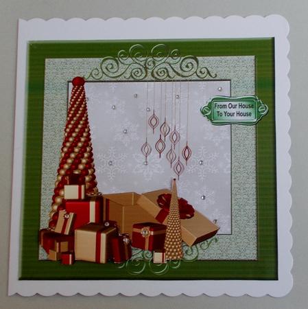 Modern Christmas 3 by Diane  Vermeer