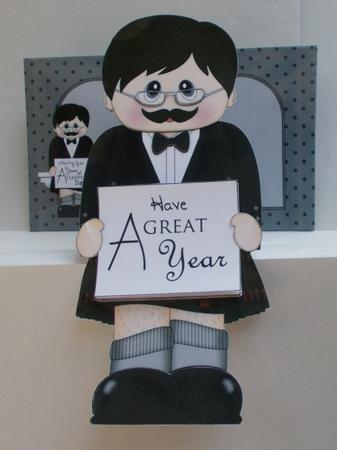 3D on the Shelf Everlasting Calendar Kit - Scotsman Alick by Diane  Vermeer