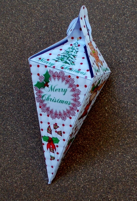 Christmas Icicle Ornament Box Mini by Diane  Vermeer