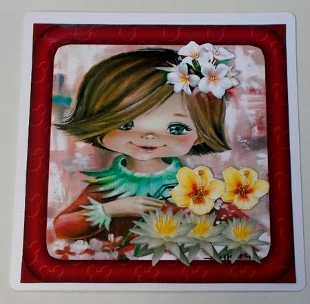 Water Lily Baby by Diane  Vermeer