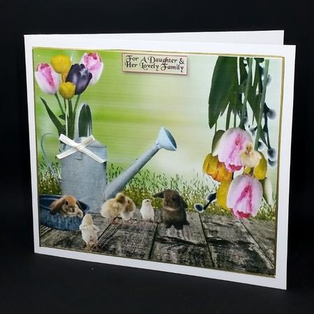 Chicks & Bunnies by Diane  Vermeer
