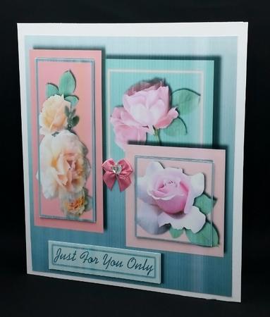 Roses Just for You by Diane  Vermeer