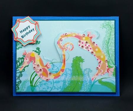 Seahorses by Diane  Vermeer
