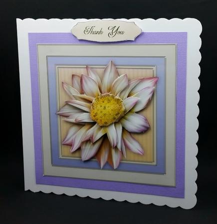 Dahlia Nouveau Card Font 5 by Diane  Vermeer