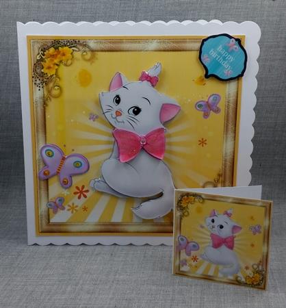 Happy Kitty by Diane  Vermeer
