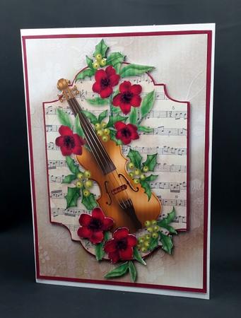 Sweet Melody - Red by Diane  Vermeer