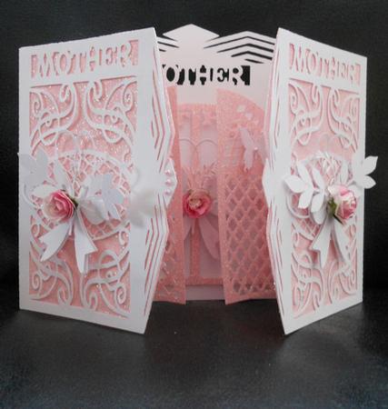 Fancy Mothers Day Card & Box by Diane Baldrey