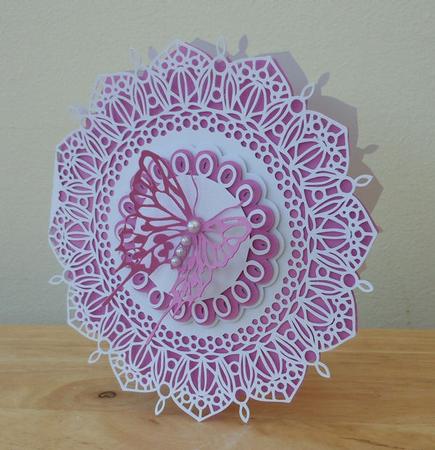 Scalloped Card Layers 17 & 18 by Diane Baldrey