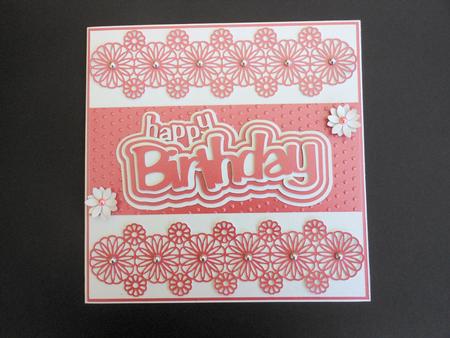 Happy Birthday Topper by Diane Baldrey