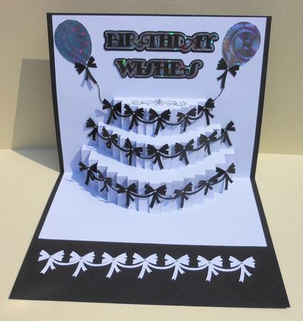 Birthday Cake Pop Up Insert by Diane Baldrey
