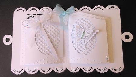 Sympathy Open Book Card by Diane Baldrey