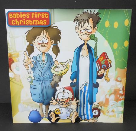 Babies First Christmas! 8x8 Quick Card by Diane Baldrey