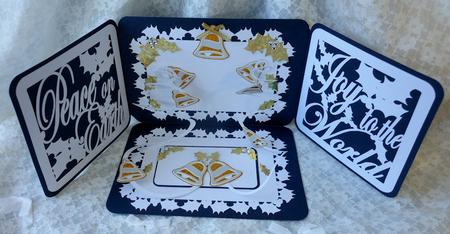 Gatefold Spring Down Card Christmas Wishes / / by Diane Baldrey
