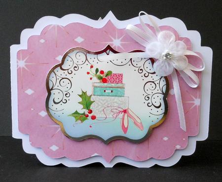 398 Shaped Card and Topper 1 by Diane Baldrey