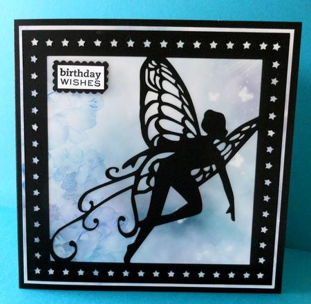 Fairy Cut Out Card by Diane Baldrey