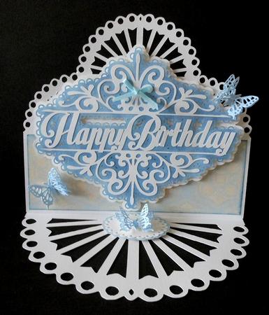 Birthday Heart Topper by Diane Baldrey