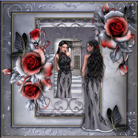 6 Cu4cu Flourish Frames Set 2 by Diane Baldrey