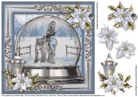 Snowglobe Kit by Diane Baldrey