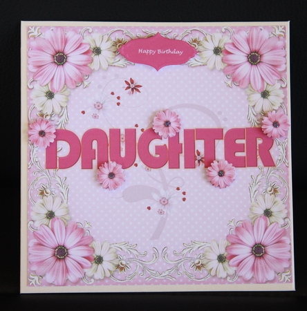 Daughter - Pink Flowers by Dianne Anderson