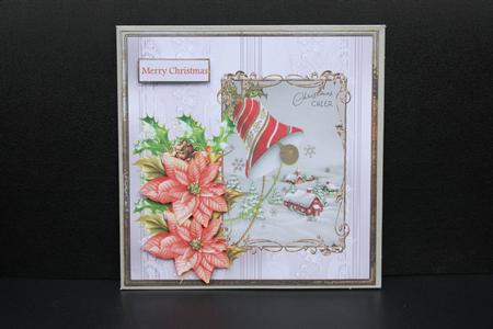 The Bells Ring Out for Christmas 7x7 Card and Decoupage by Dianne Anderson