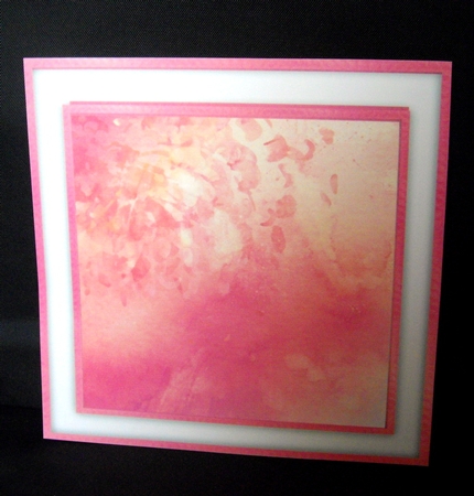 Lilac- Pink Fantasy Card front  by Dianne Jackson