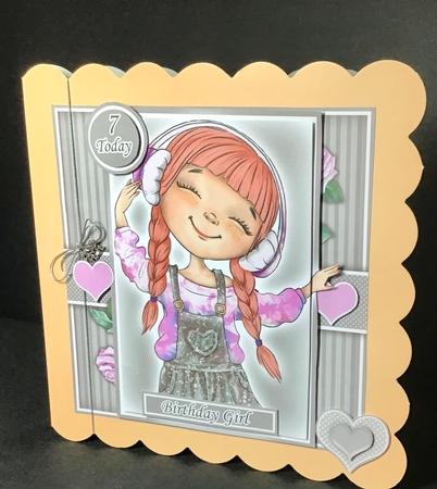 Girl with Headphones 3 Mini Kit Ages 3 to 9 yrs by Dianne Jackson