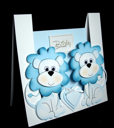 Blue Jungle Animals by Dianne Jackson