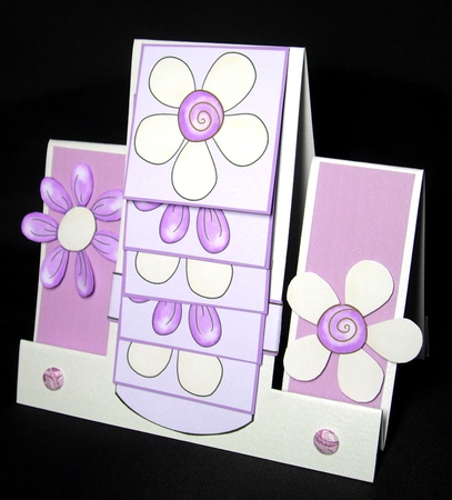 Simple Flowers Waterfall by Dianne Jackson