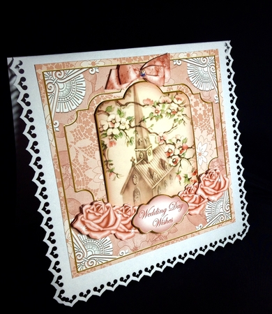 Church Wedding Wishes Special 8in Tag N' Envelope Kit by Dianne Jackson