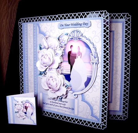 Wedding Day at Sunset 8x8 Decoupage Mini Kit by Dianne Jackson