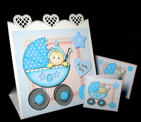 Baby Pram Bumper Kit New Baby Boy/Girl by Dianne Jackson