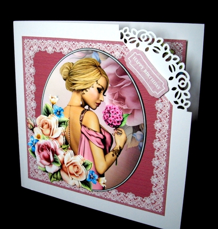 Flower Girl 7x7 Mini Kit by Dianne Jackson