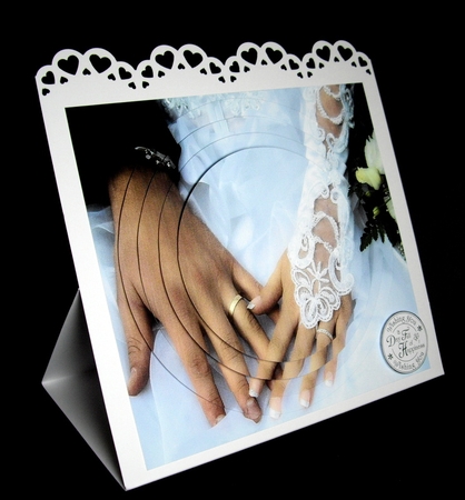Tying The Knot 61 - Weddings & Handfastings - Pyrimage/pyramid + Matching Insert & Tag  by Dianne Jackson