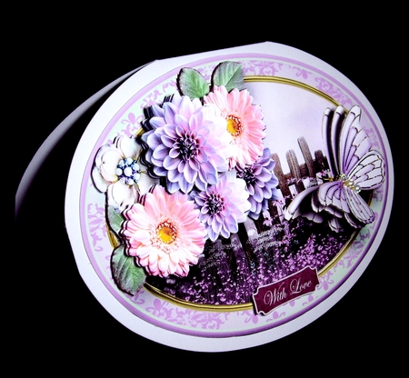 Summer Field - Oval Card Mini Kit by Dianne Jackson