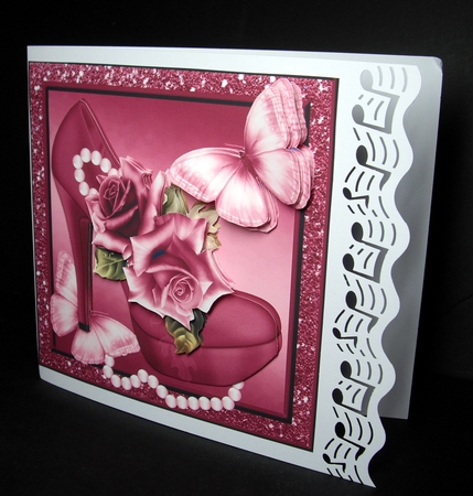 Pink Shoes and Butterflies Mini Kit by Dianne Jackson